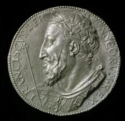 Francis I of Valois, King of France (1515-47) uniface, 1537